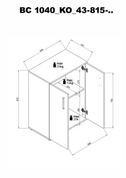 Kommode BC 1040