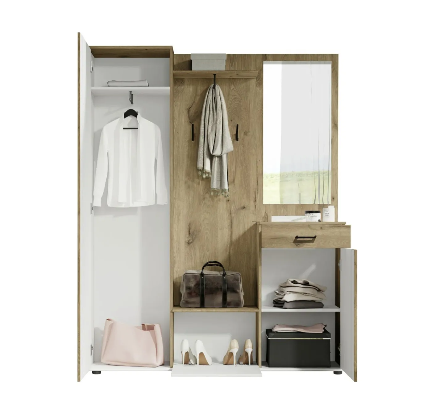 Kompaktgarderobe JENS