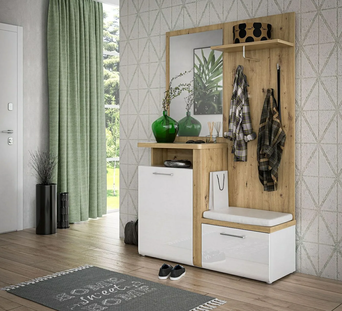 Kompaktgarderobe TULUZA