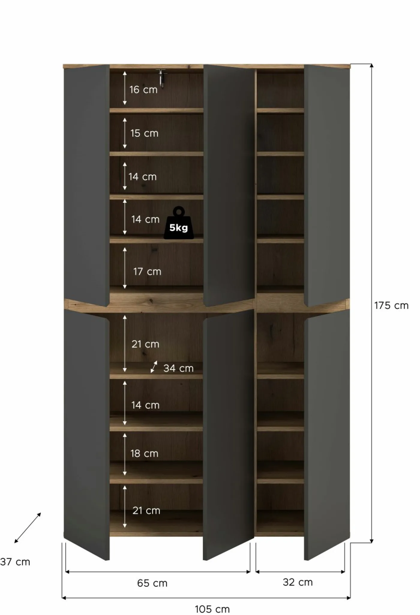 Mehrzweckschrank SCARPA