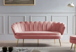 Muschelsofa 3-Sitzer BANDUNG