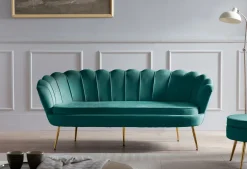 Muschelsofa 3-Sitzer BANDUNG