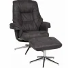 Relax Chair mit Hocker BURNABY