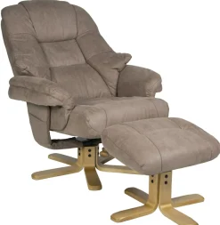 Relaxsessel mit Hocker BORDEAUX