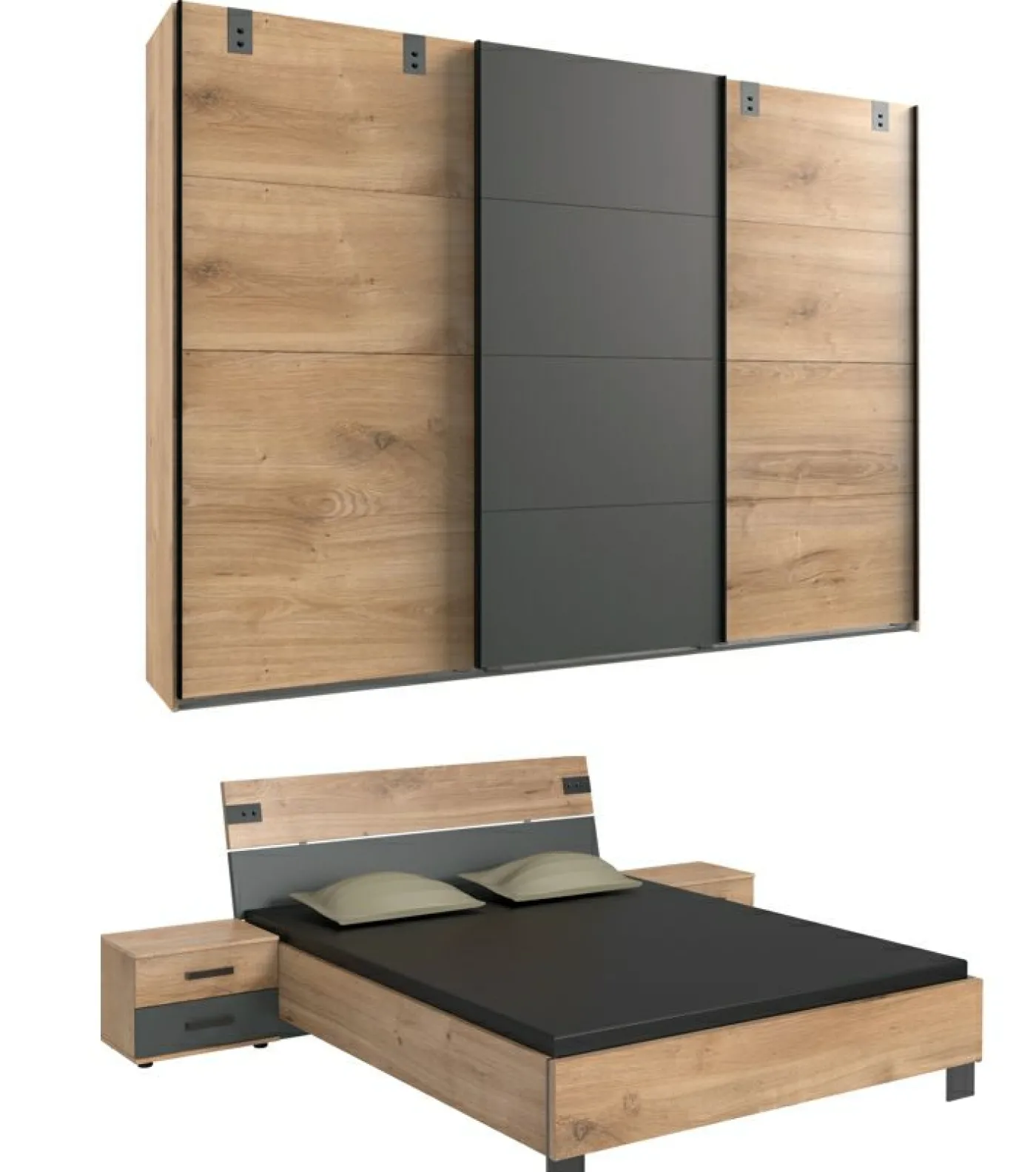 Schlafzimmer 4-teilig MALMÖ