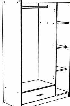 Schlafzimmer 3-teilig MOST 74