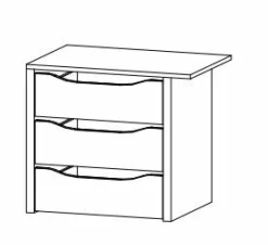 Schubkasteneinsatz A0033.9860