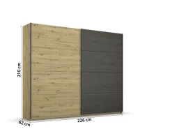 Schwebetürenschrank APOLLON