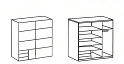 Schwebetürenschrank EMDEN