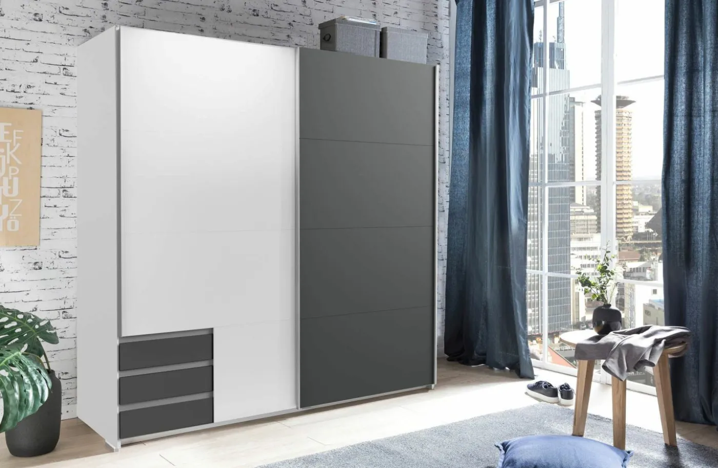 Schwebetürenschrank EMDEN