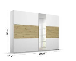 Schwebetürenschrank MIRO