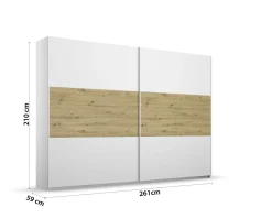 Schwebetürenschrank MIRO