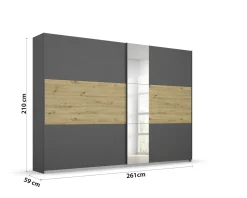 Schwebetürenschrank MIRO