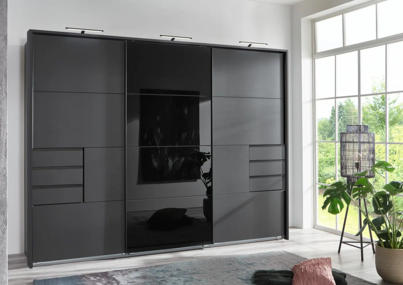 Schwebetürenschrank SAIGON