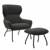 Sessel mit Hocker 367810