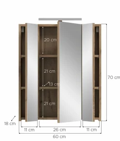 Spiegelschrank BONGA