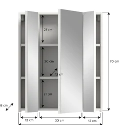 Spiegelschrank BONGA