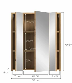Spiegelschrank BONGA