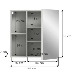 Spiegelschrank DILLA