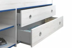 Stauraumbett mit Nachtkommode SMOOZY 24a