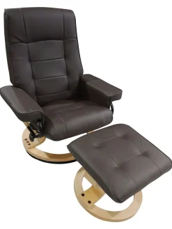 TV-Sessel mit Ottomane RFU-8000 034-80