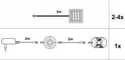 Unterbauspots 2er-Set XZBWWU 02