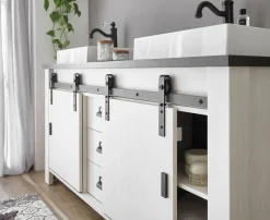 Unterschrank mit Doppelwaschbecken SHERWOOD