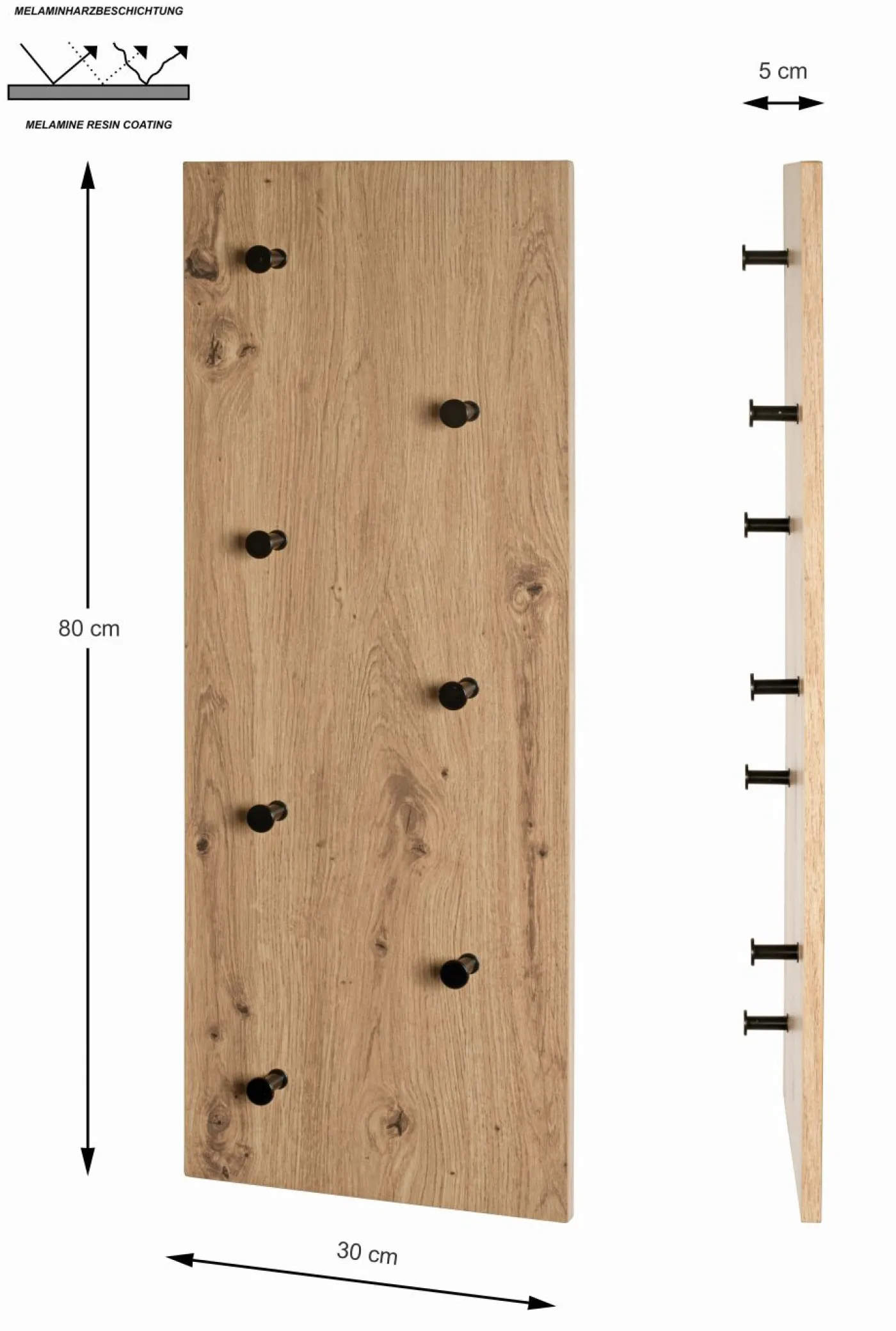 Wandgarderobe PARMA 3