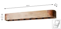 Wandgarderobe RIVERA 7