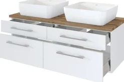 Waschbeckenunterschrank 120 mit Aufsatzbecken DAVOS