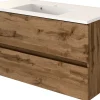 Waschbeckenunterschrank 100 mit Waschtisch BAABE