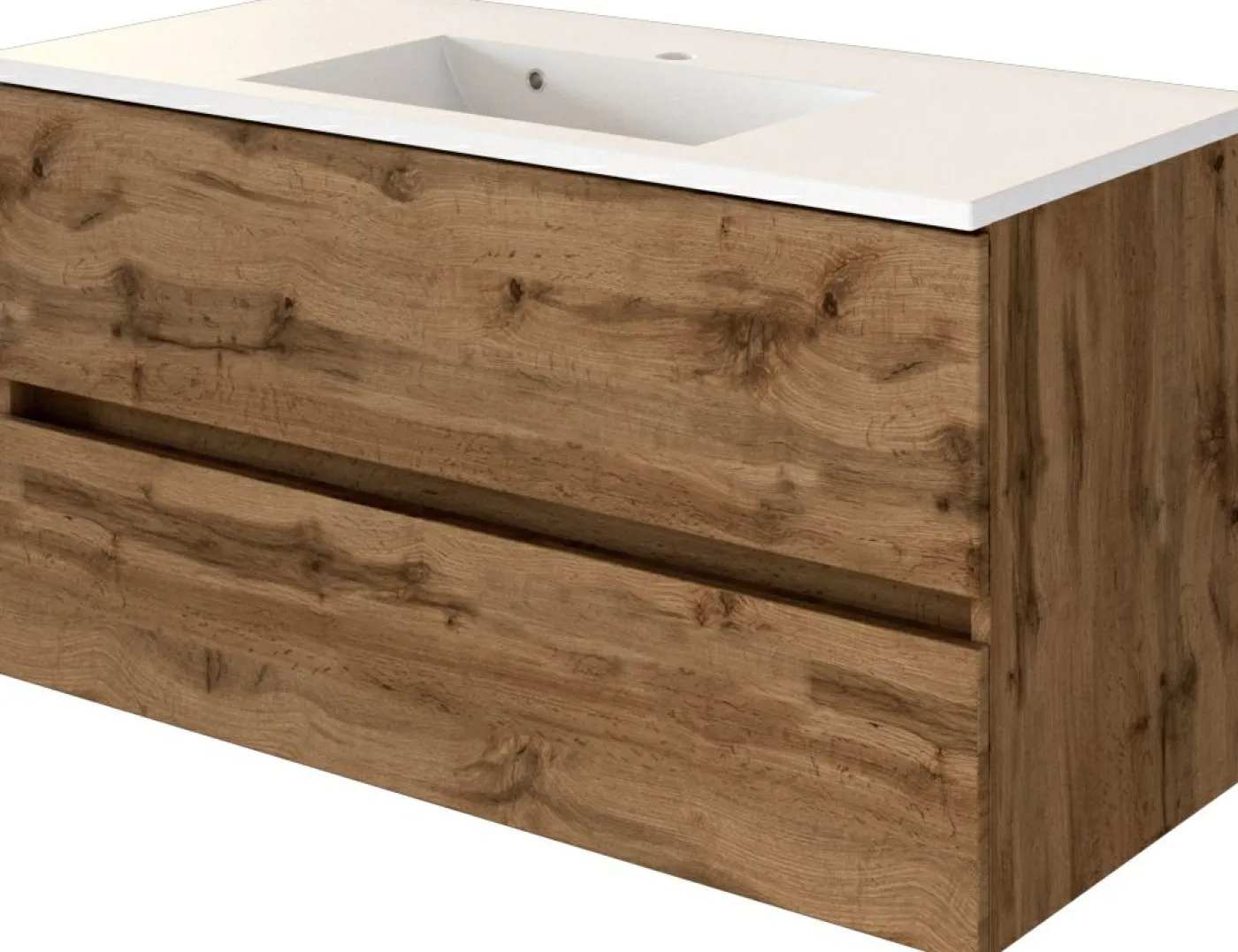 Waschbeckenunterschrank 100 mit Waschtisch BAABE