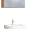 Waschbeckenunterschrank 60 mit Spiegelschrank DAVOS
