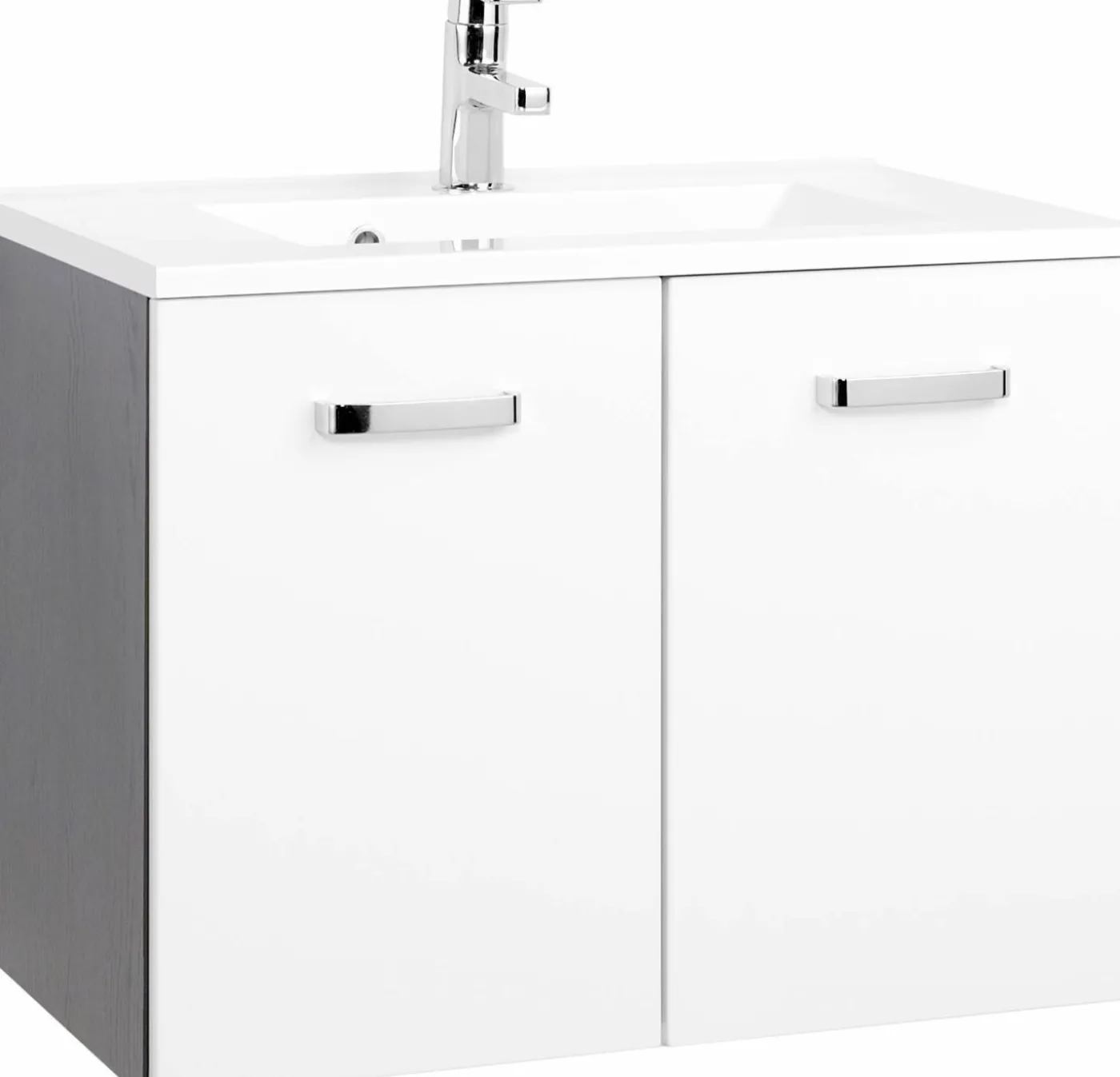 Waschbeckenunterschrank 70 mit Mineralgussbecken BOLOGNA
