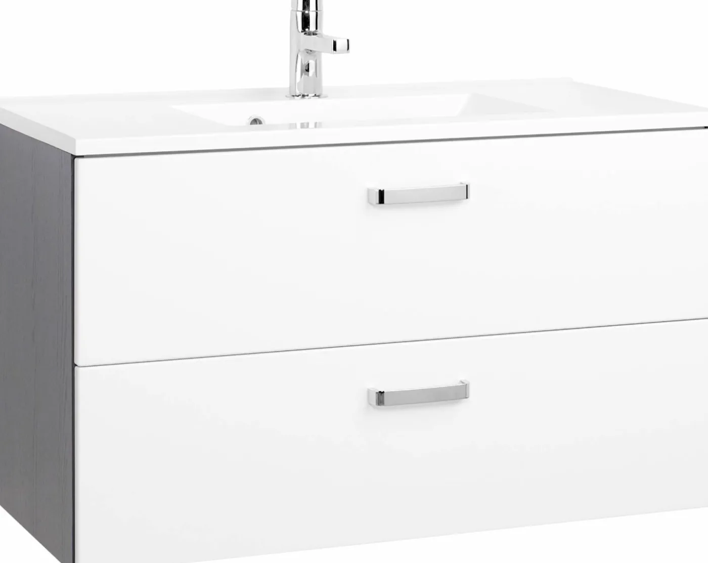 Waschbeckenunterschrank 90 mit Mineralgussbecken BOLOGNA