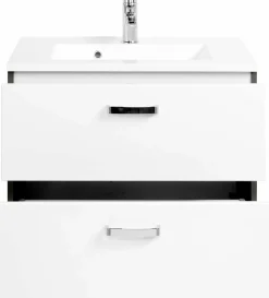 Waschbeckenunterschrank 60 mit Mineralgussbecken BOLOGNA