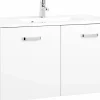 Waschbeckenunterschrank 90 mit Mineralgussbecken BOLOGNA