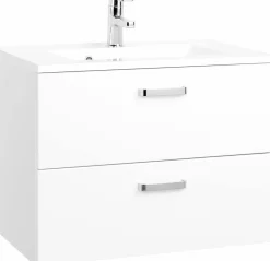 Waschbeckenunterschrank 70 mit Mineralgussbecken BOLOGNA