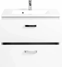 Waschbeckenunterschrank 70 mit Mineralgussbecken BOLOGNA