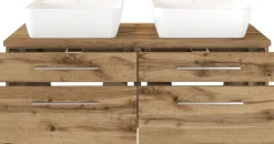 Waschbeckenunterschrank 120 mit Aufsatzbecken DAVOS