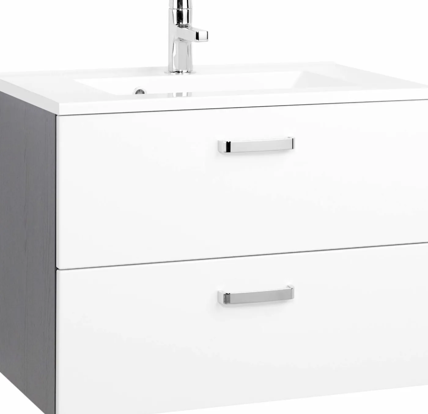 Waschbeckenunterschrank 70 mit Mineralgussbecken BOLOGNA