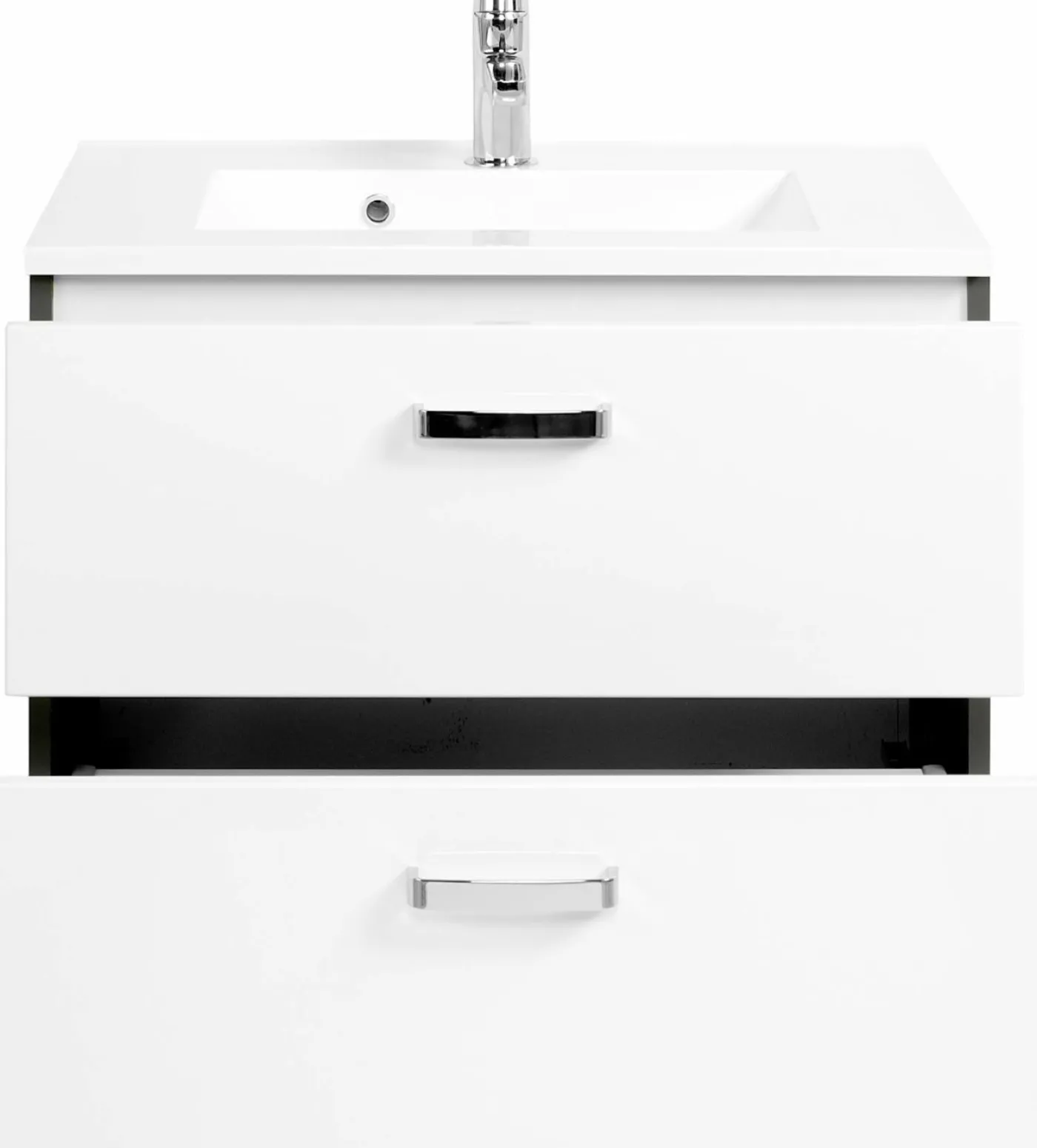 Waschbeckenunterschrank 70 mit Mineralgussbecken BOLOGNA