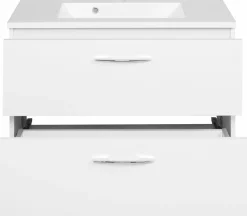 Waschbeckenunterschrank 80 mit Mineralgussbecken PORTOFINO