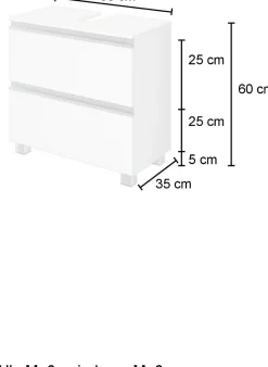 Waschbeckenunterschrank AREZZO