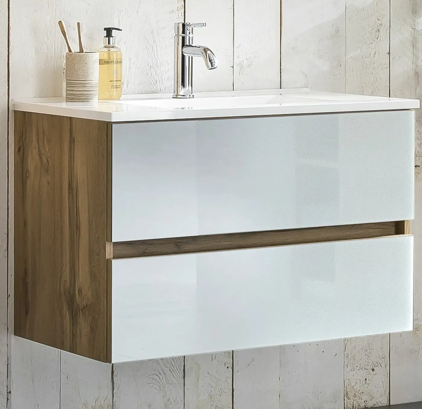 Waschbeckenunterschrank mit Waschbecken HELSINKI