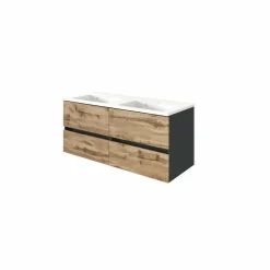 Waschbeckenunterschrank mit Doppelwaschbecken LUCCA