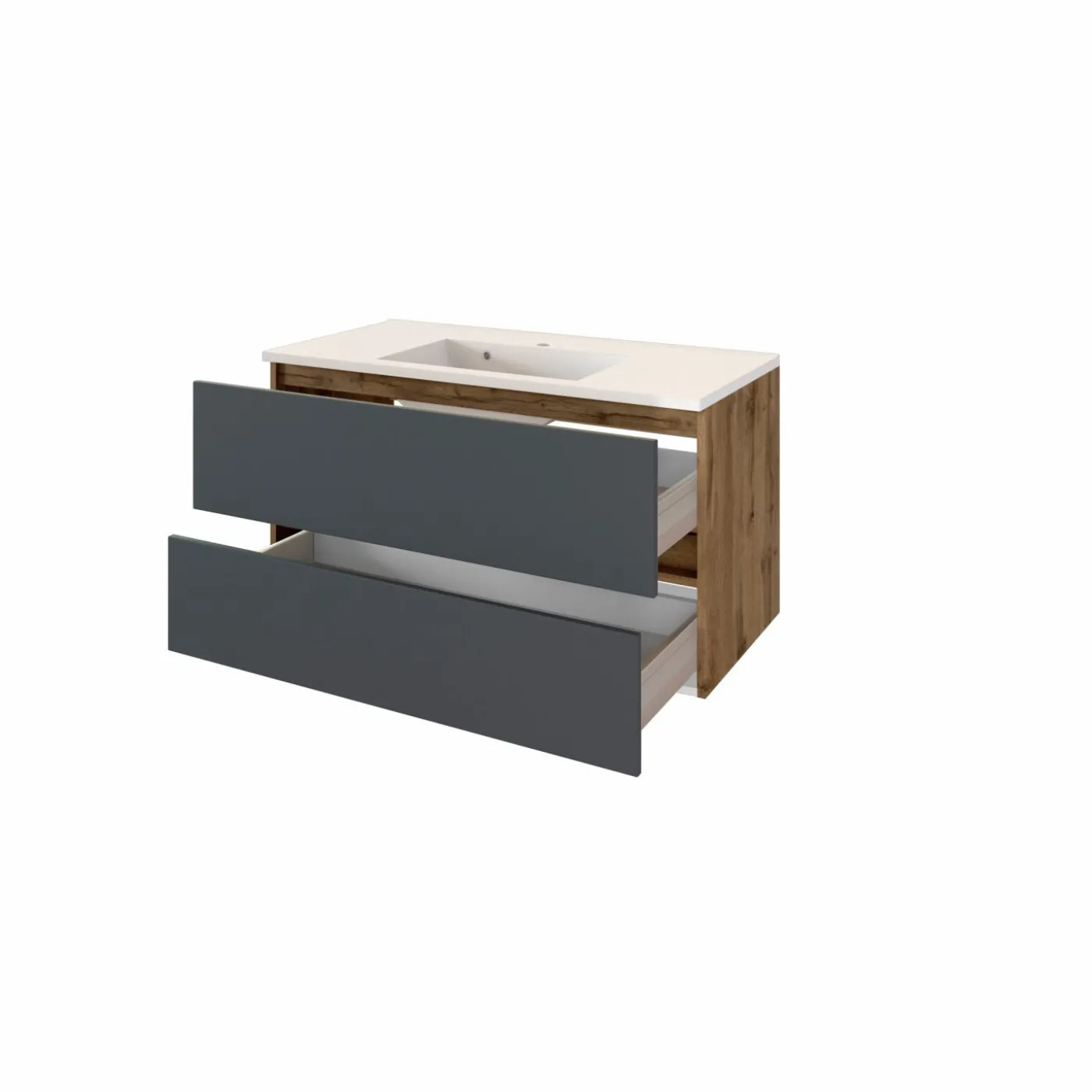 Waschbeckenunterschrank mit Waschbecken LUCCA
