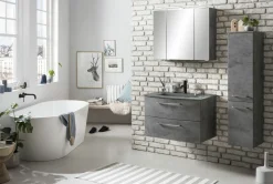 Waschbeckenunterschrank mit Waschbecken STOCKHOLM