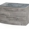 Waschbeckenunterschrank mit Waschbecken STOCKHOLM