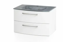 Waschbeckenunterschrank mit Waschbecken STOCKHOLM